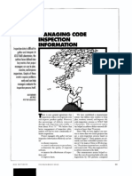 Software Inspection Metric