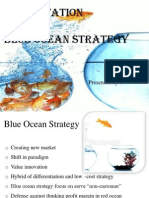 Presentation On Blue Ocean Strategy: Presented by
