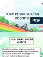 Teori Pembelajaran Kognitif