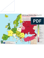 ILGA Rainbow Europe Map