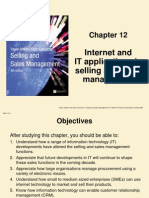 Internet and IT Applications in Selling and Sales Management