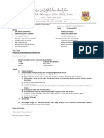 Surat Panggilan Mesyuarat, Dewan Makan, Kali Pertama 2013