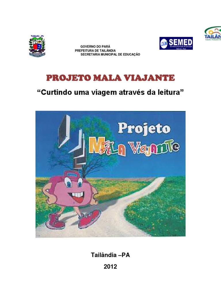 Projeto Mala Viajante de Leitura | PDF | Livros | Quadrinhos