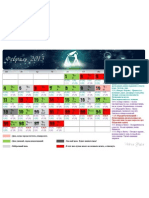 Астрологический календарь на февраль 2013 года