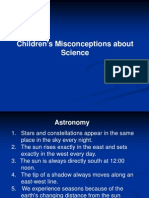 Children's Misconceptions About Science