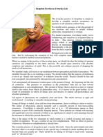 Dzogchen Practice in Everyday Life by Dilgo Khyentse Rinpoche 
