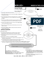 Cannon LED Instruction Guide