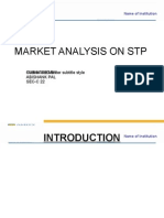 Market Analysis On STP