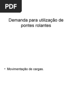 56669292 Demanda Para Utilizacao de Pontes Rolantes