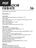 Ecuador Debate