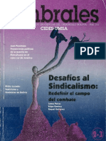 Revista Umbrales2-3. Revista Del Postgrado en Ciencias Del Desarrollo CIDES UMSA PDF