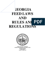 GA Commercial Feed Act