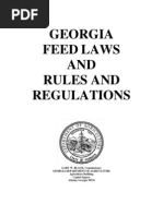 GA Commercial Feed Act