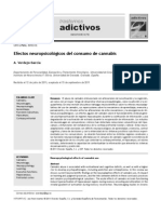 Efectos neuropsicológicos del consumo de cannabis.