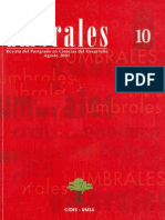 Revista Umbrales10. Revista Del Postgrado en Ciencias Del Desarrollo CIDES UMSA - La Paz Bolivia
