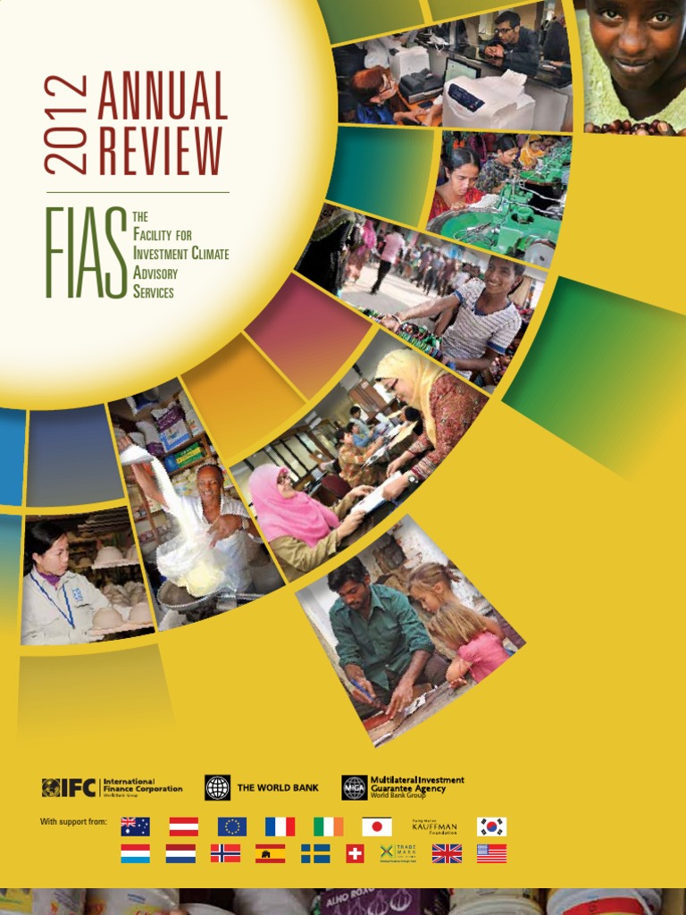 2012 Annual Review For The Facility For Investment Climate Advisory