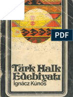 İgnacz Kunos - Türk Halk Edebiyatı PDF