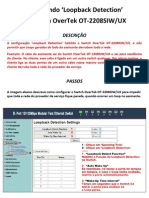 Habilitando Loopback Detection No Switch OverTek OT-2208SIW-UX
