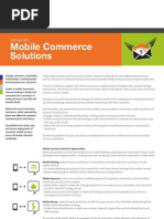 Mobile Commerce Solutions: Sybase 365