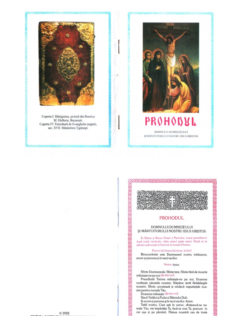 Prohodul Domnului | PDF