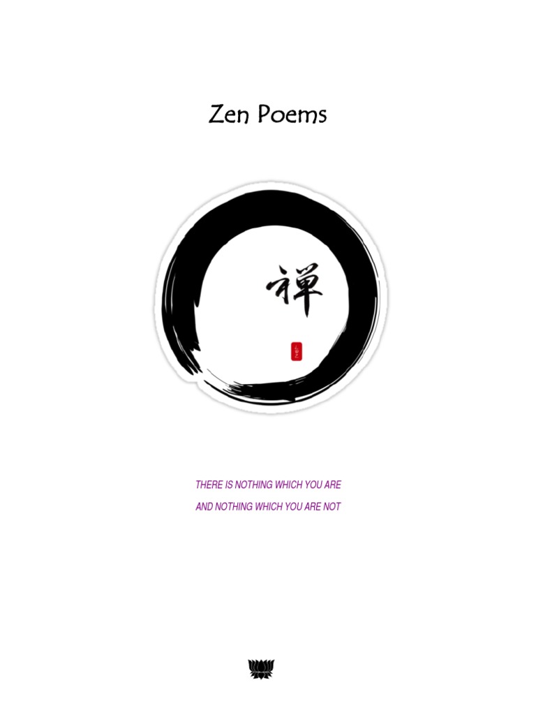 Zen Poems Pdf Dōgen Zen