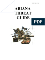 Ariana Threat Guide PDF