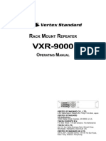 VXR-9000 Owners Manual
