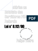 Lei Federal 8112 Comentada - Estatuto dos Servidores Publicos.pdf