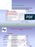 Método de Rebatimiento en planos