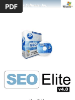 SEO Elite 4 User manual