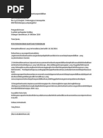 SURAT MOHON PERALATAN SURAT MOHON PERALATAN