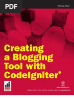 Download Creating a Blogging Tool With CodeIgniter Wwwsoftarchivenet by Clever Cardozo SN123068559 doc pdf