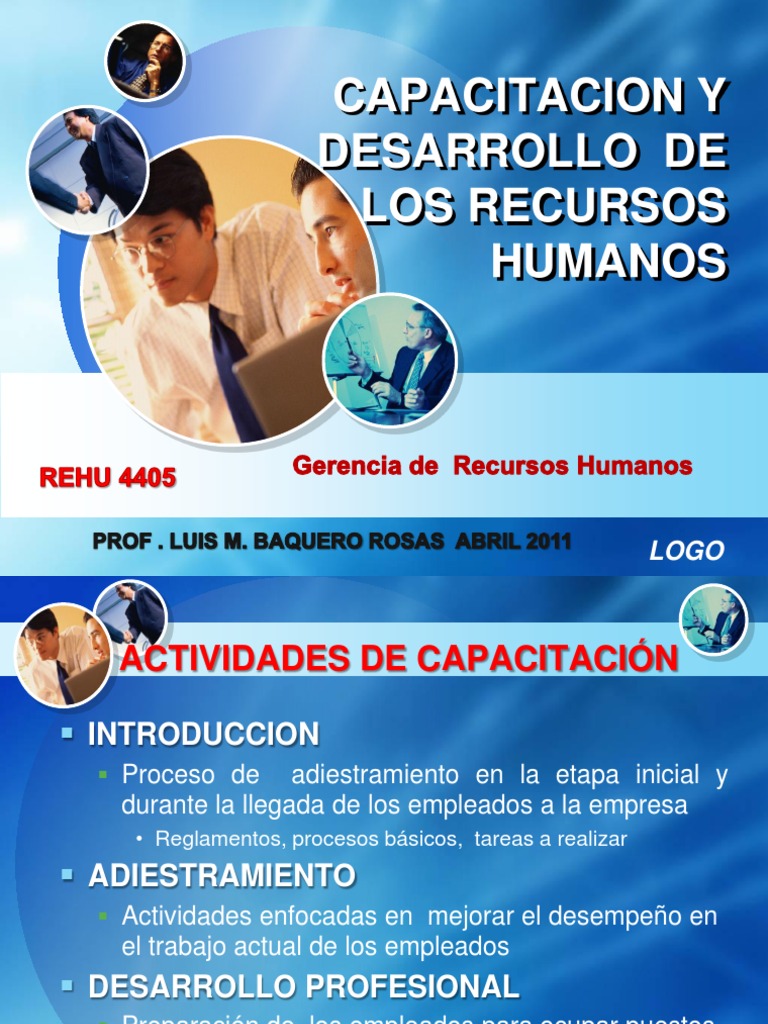 Capacitacion y Desarrollo de RRHH | PDF | Gestión de recursos humanos ...