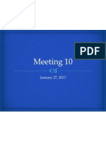 Meeting 10