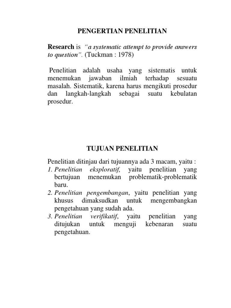 Metode Penelitian dalam Pendidikan | PDF