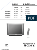 Trinitron Color TV Sony Service Manual