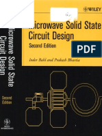 Microwave Solid State Circuit Design by Bahl