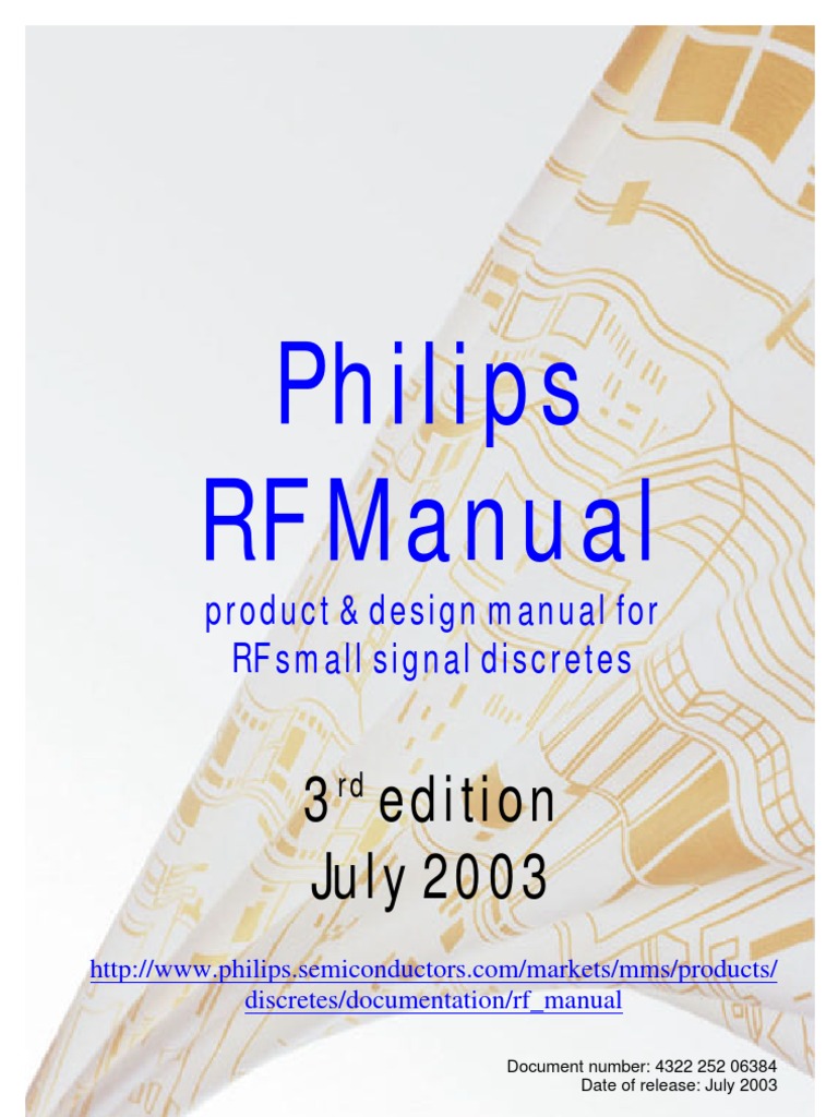 Philips RF Manual 3rd Edition | PDF | Antenna (Radio) | Inductor