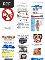 Leaflet Bahaya Merokok