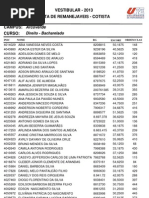 Remanejaveis Vestibular Cotistas