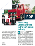 Measuring CO2 in The Soft Drinks Industry