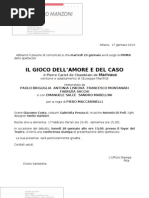 Il Gioco dell'Amore e del Caso