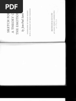 Download Jean Paul Sartre Sketch for a Theory of the Emotions by Jiaying Sim SN123124867 doc pdf