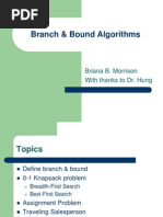 Branch And Bound Design And Analysis Of Alogorithm 