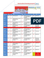 15km CHALLENGE Run Training Program