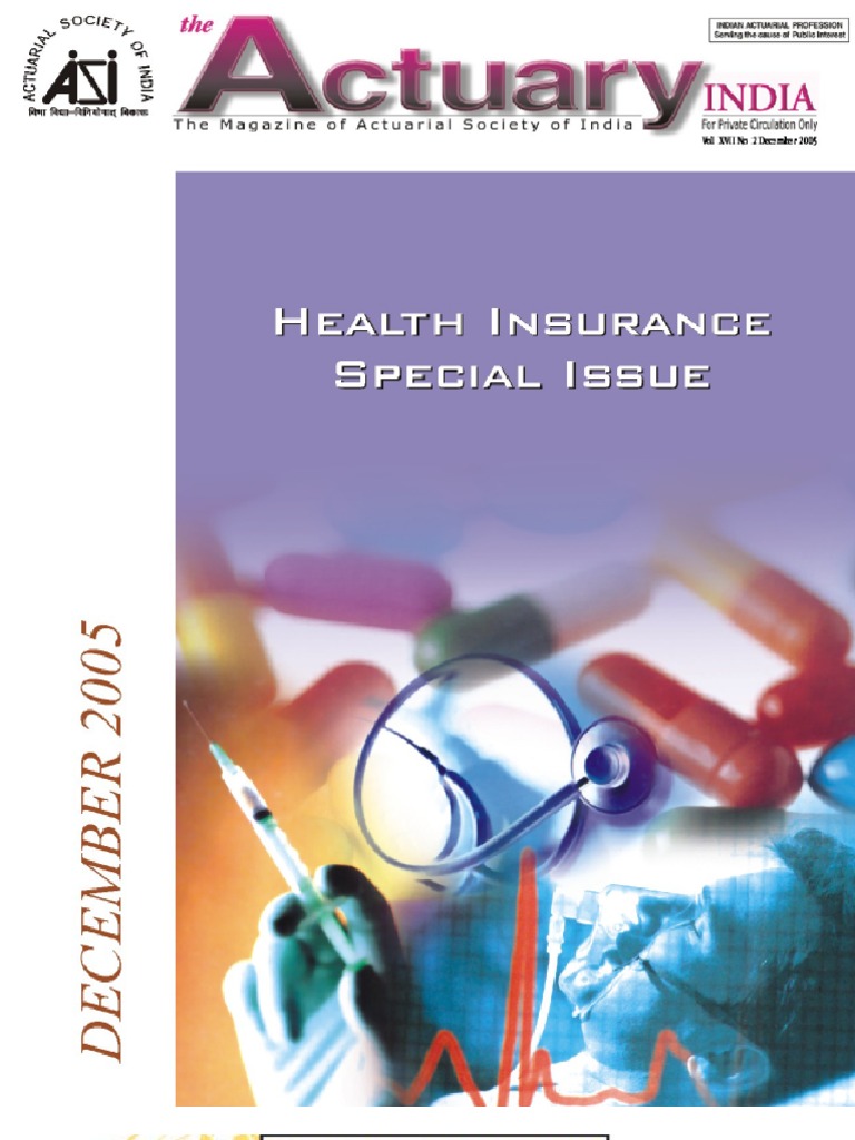 Actuary Magazine | PDF | Actuary | Underwriting