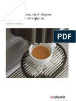 Coffee machines technologies and services at a glance