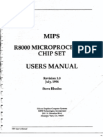 MIPS R8000 User Manual