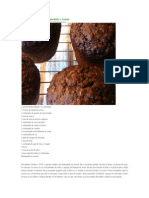 Muffins Integrales de Chocolate y Avena