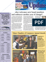 Tulare Chamber of Commerce Newsletter Jan. 2013